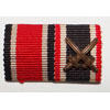 German WW II Two Place Ribbon Bar