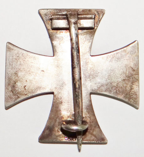 KO Marked 1st Class German WW I Iron Cross