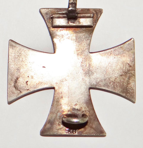 KO Marked 1st Class German WW I Iron Cross