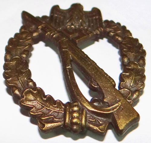 "JFS" Marked Bronze Infantry Assault Badge