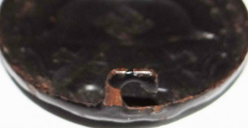 Maker Marked WW II Black Wound Badge