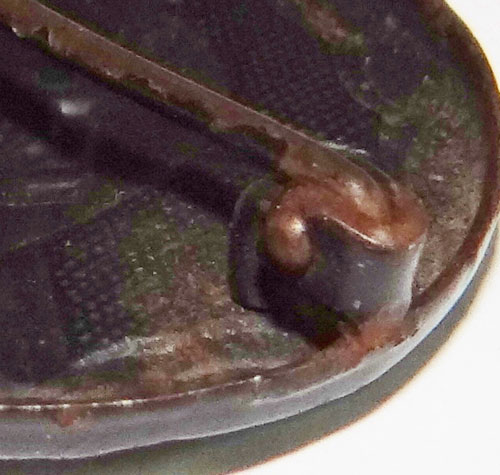 Maker Marked WW II Black Wound Badge