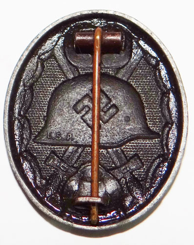 Maker Marked WW II Black Wound Badge