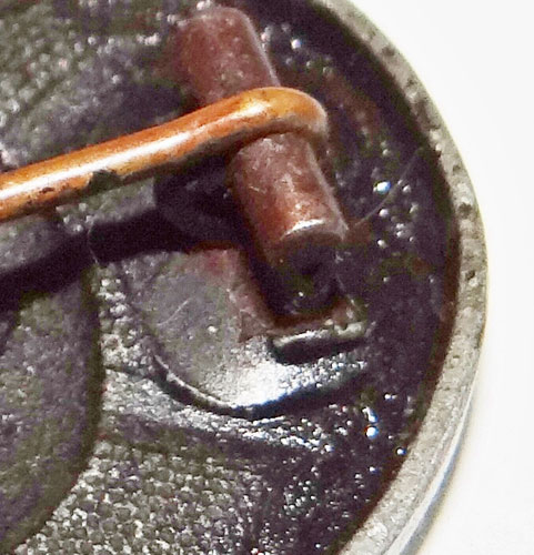 Maker Marked WW II Black Wound Badge