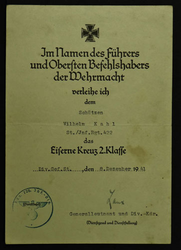 Seven Award Document