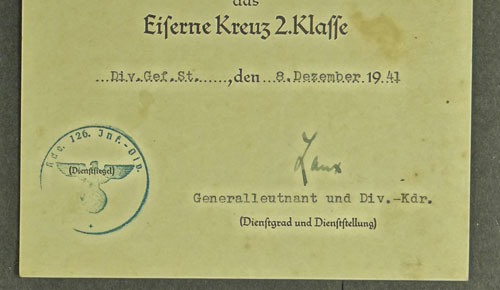 Seven Award Document
