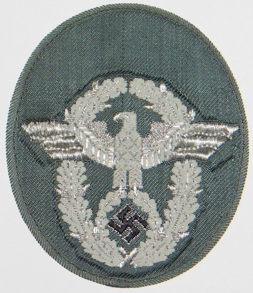 Police Officer Silver FLAT Wire Sleeve Eagle Police Officer Silver FLAT Wire Sleeve Eagle