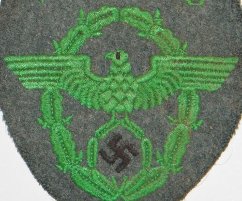 "Hamburg" NCO/EM Schutzpolizei Sleeve Eagle