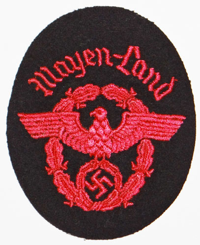 Feuerwehr "Fire Service" NCO/EM Sleeve Eagle with Assignment Location