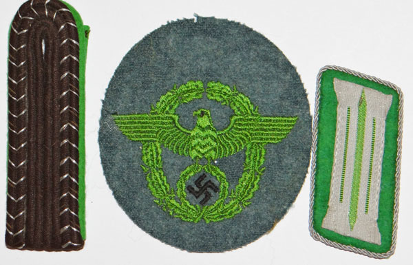 Schutzpolizei Enlisted Sleeve Eagle with Shoulder Board & Collar Tab Schutzpolizei Enlisted Sleeve Eagle with Shoulder Board & Collar Tab