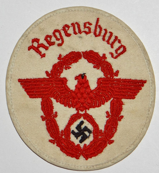 "Regensburg" Traffic Police NC0/EM Sleeve Eagle "Regensburg" Traffic Police NC0/EM Sleeve Eagle