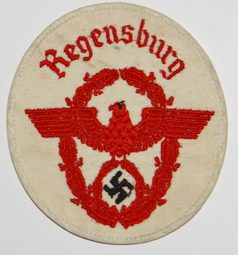 "Regensburg" Traffic Police NC0/EM Sleeve Eagle