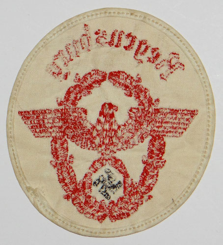 "Regensburg" Traffic Police NC0/EM Sleeve Eagle