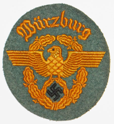 "Wurzburg" Gendarmerie NCO/EM Sleeve Eagle