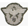 ARMY OFFICER Field Police Silver Bullion Wire Sleeve Eagle