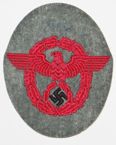 Traffic Police NCO/EM Sleeve Eagle