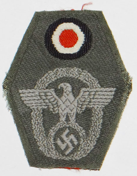 Police M43 Cloth Cap Insignia Police M43 Cloth Cap Insignia