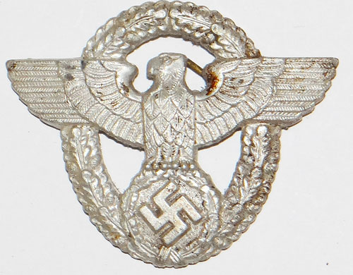 Police NCO/EM Visor Hat Eagle