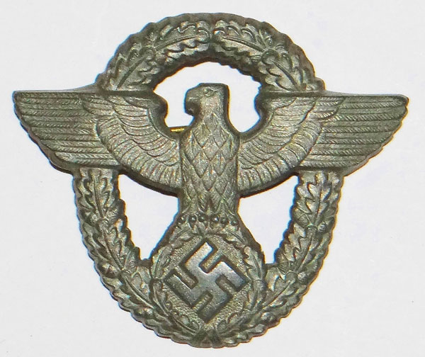 Police NCO/EM Visor Hat Eagle