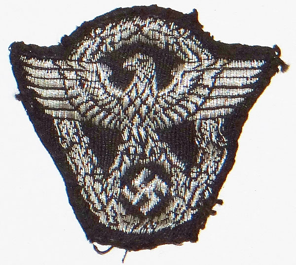 Police Officers Silver Flat Wire Cap Insignia Police Officers Silver Flat Wire Cap Insignia