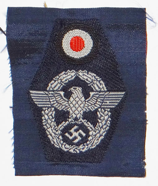 Feuerwehr "Fire Service" M43 Cloth Cap Insignia