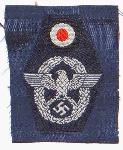 Feuerwehr "Fire Service" M43 Cloth Cap Insignia