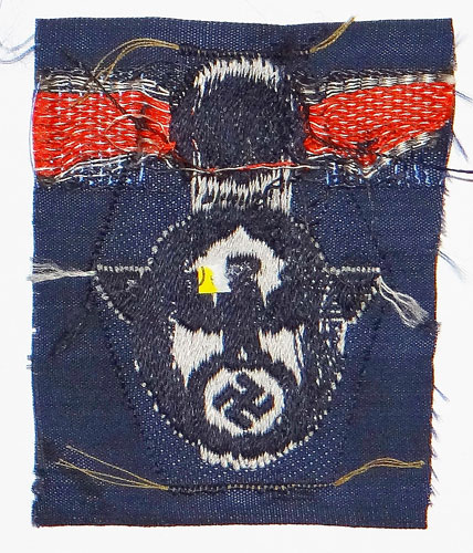 Feuerwehr "Fire Service" M43 Cloth Cap Insignia