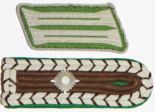 Schutzpolizei "NCO" Shoulder Board & Collar Tab Set