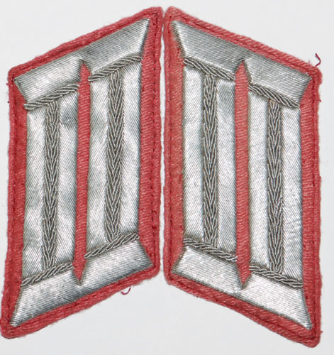 Feuerwehr & Feuerschutzpolizei Officers Collar Tabs