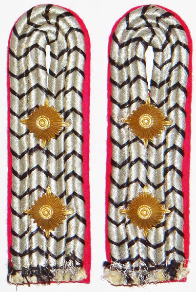 Feuerwehr "Fire Service" Officers Shoulder Boards