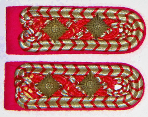 Volunteer Feuerwehr "Fire Service" NCO Shoulder Boards
