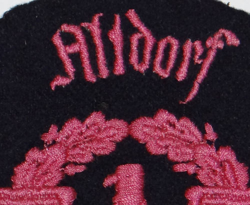 Feuerwehr "Fire Service" NCO/EM Sleeve Eagle with Assignment Location