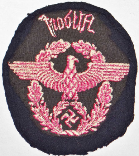 Feuerwehr "Fire Service" NCO/EM Sleeve Eagle with Assignment Location