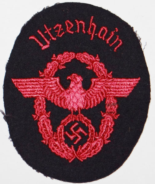 Feuerwehr "Fire Service" NCO/EM Sleeve Eagle with Assignment Location Feuerwehr "Fire Service" NCO/EM Sleeve Eagle with Assignment Location