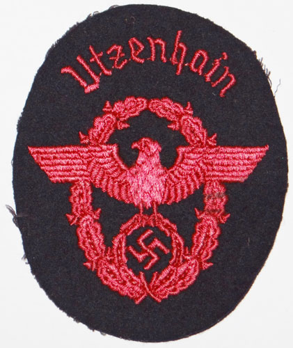 Feuerwehr "Fire Service" NCO/EM Sleeve Eagle with Assignment Location