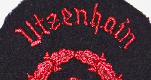 Feuerwehr "Fire Service" NCO/EM Sleeve Eagle with Assignment Location