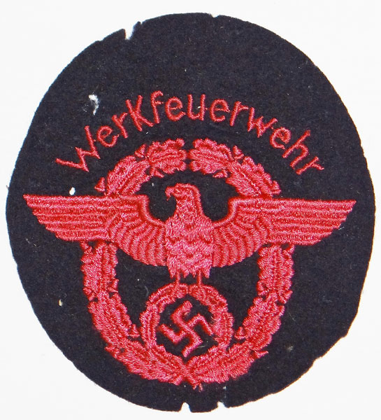 Werkfeuerwehr "Industrial Fire Brigade" Sleeve Eagle