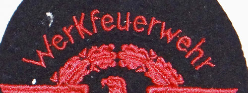 Werkfeuerwehr "Industrial Fire Brigade" Sleeve Eagle