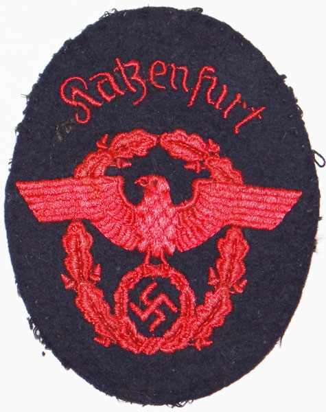 Feuerwehr "Fire Service" NCO/EM Sleeve Eagle with Assignment Location Feuerwehr "Fire Service" NCO/EM Sleeve Eagle with Assignment Location