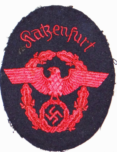 Feuerwehr "Fire Service" NCO/EM Sleeve Eagle with Assignment Location