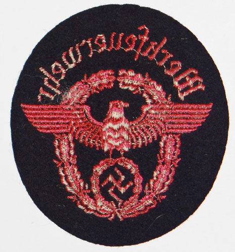 Werkfeuerwehr "Industrial Fire Brigade" Sleeve Eagle