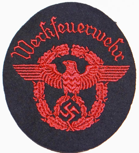 Werkfeuerwehr "Industrial Fire Brigade" Sleeve Eagle