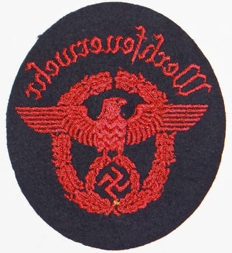 Werkfeuerwehr "Industrial Fire Brigade" Sleeve Eagle