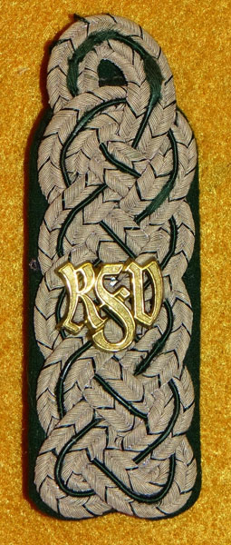 German Customs Official Shoulder Board German Customs Official Shoulder Board