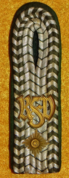 German Customs Official Shoulder Board German Customs Official Shoulder Board