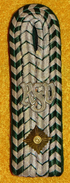 German Customs Official Shoulder Board German Customs Official Shoulder Board