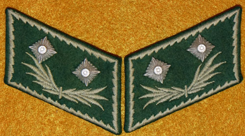 German Customs Official Collar Tabs
