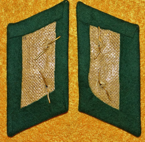 German Customs Official Collar Tabs