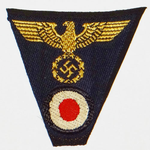 Reichsbahn Officials Cloth M43 Field Cap Insignia