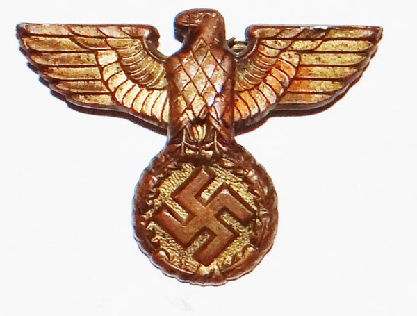Gold Reichsbahn Officials Visor Hat Eagle